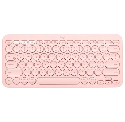 Klaviatura Logitech K380 Keyboard Multi-Device Bluetooth Rose Mac, iPad, iPhone (L920-010569)