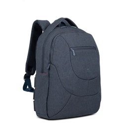 Notbuk üçün su keçirməyən çanta RIVACASE 7761 dark grey Laptop backpack 15.6