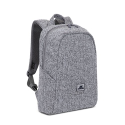Notbuk üçün su keçirməyən çanta RIVACASE 7923 light grey Laptop backpack 13.3