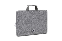 Notbuk üçün su keçirməyən çanta RIVACASE 7915 light grey Laptop sleeve 15.6" with handles / 12 (7915LGY)