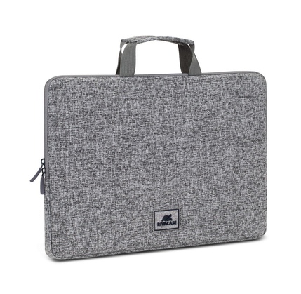 Notbuk üçün su keçirməyən çanta RIVACASE 7915 light grey Laptop sleeve 15.6" with handles / 12 (7915LGY)