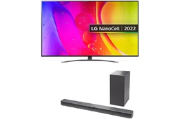 Televizor LG 55NANO816QA və saundbar LG SN5Y