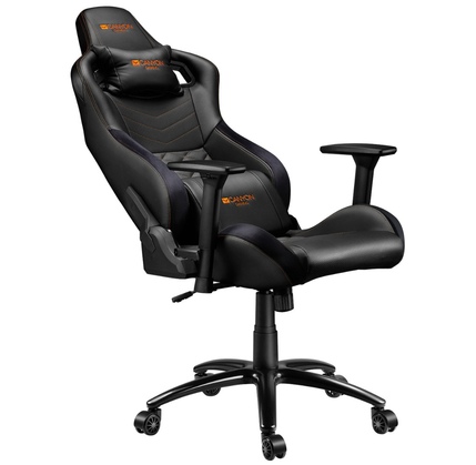 Gaming oturacaq Canyon Nightfall GС-7 Gaming chair black-orange (CND-SGCH7)