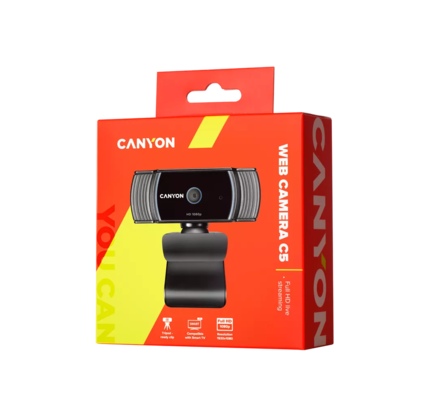 Veb kamera Canyon C5 1080P full HD Black (CNS-CWC5)