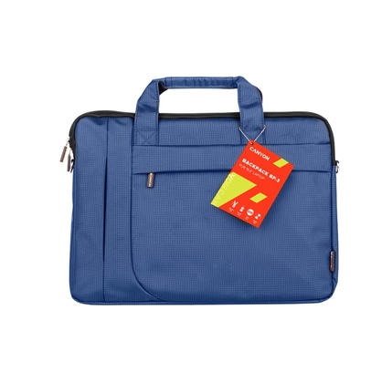 Notbuk üçün çanta Canyon B-3 Fashion toploader Bag for 15.6'' laptop Blue (CNE-CB5BL3)
