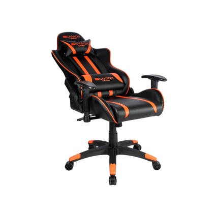 Gaming oturacaq Canyon GС-3 Gaming chair black-Orange (CND-SGCH3)