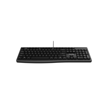 Klaviatura Canyon KB-50 Wired Chocolate Standard Keyboard black (CNE-CKEY5-RU)