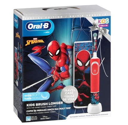 Elektrik diş fırçası Oral-B D100.413.2KX Spiderman