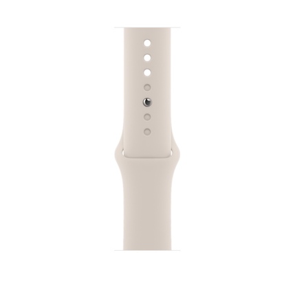 Smart saat Apple Watch Series 8 GPS, 45mm NFC Starlight Aluminium Case with Starlight Sport Band  - Regular (MNP23GK/A)