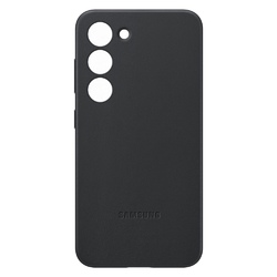 Çexol Samsung Leather Case for Samsung Galaxy S23 Black (EF-VS911LBEGRU)