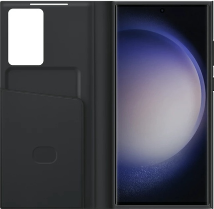 Çexol Samsung Smart View Wallet Case for Samsung Galaxy S23 Ultra Black (EF-ZS918CBEGRU)