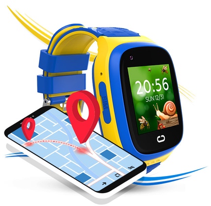 Uşaqlar üçün smart saat Gelius GP-PK006 (IP67) GPS/4G