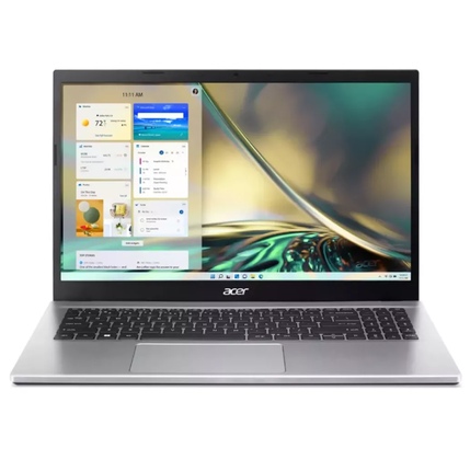 Notbuk Acer Aspire A315 Slim/15.6 FHD/i7-1255U/16/512GB SSD/MX550/FreeDoS/Silver (NX.K6WER.009-N)
