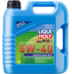 Avtomobil mühərrik yağı Liqui Moly Leichtlauf HC7 5W-40 4L (1382)