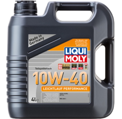 Avtomobil mühərrik yağı Liqui Moly Leichtlauf Performance 10W-40 4L (8998)