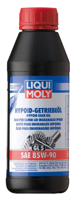 Sürət qutusu yağı Liqui Moly Hypoid Gear Oil (GL-5)  SAE 85W-90 (1956)