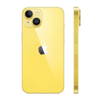 Smartfon Apple iPhone 14 128GB NFC Yellow