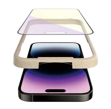 Qoruyucu şüşə PanzerGlass Anti-Blue Light Apple iPhone 14 Pro Max Ultra-Wide Fit Ab W. Applicator (2794)