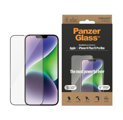 Qoruyucu şüşə PanzerGlass Apple iPhone 14 Plus/13 Pro Max Ultra-Wide Fit Ab W. Applicator (2785)