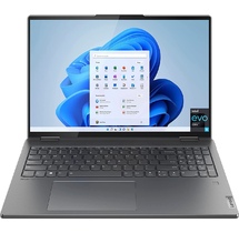 Notbuk Lenovo Yoga 7i/16  (2560x1600)/i7-1260P/16/512GB SSD/Iris Xe/Win11/Arctic Gray (82QG0000US)