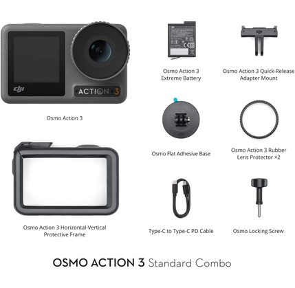 Ekşn kamera DJI Osmo Action 3