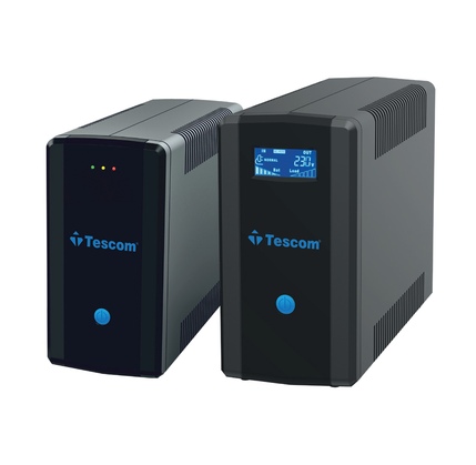 TESCOM Line Interactive UPS (LEO1500) 2x12V/9Ah Batt 1500VA