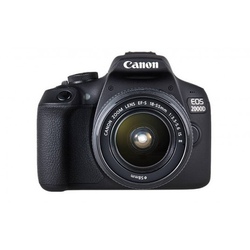 Fotoaparat Canon DSLR EOS 2000D BK 18-55 IS II RUK (2728C008-N)
