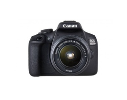 Fotoaparat Canon DSLR EOS 2000D BK 18-55 IS II RUK (2728C008-N)