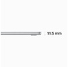 Apple MacBook 15.3" Air 15 M2/8C CPU/10GPU/8/256SSD/Silver (MQKR3RU/A)
