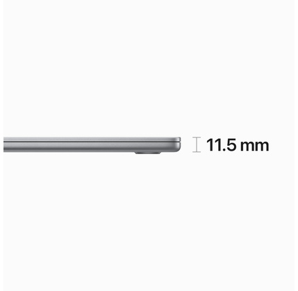 Apple MacBook 15.3" Air 15 M2/8C CPU/10C GPU/8/256GB SSD/Space grey (MQKP3RU/A)