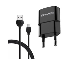 Adapter AWEI C-831 Smart Charger with Data Cable for Android