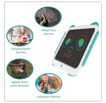 Planşet Xiaomi Wicue 12” Panda LCD Dijital Renkli Çizim Tableti