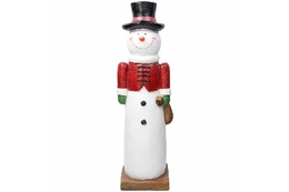 Dekor Tognana Yeni il Christmas Funny Snowman 55 sm
