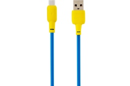 Kabel USB Gelius Full Silicon GP-UCN001C Type-C Yellow/Blue