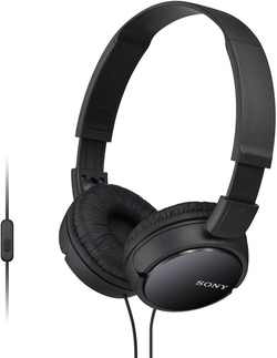 Qulaqlıq SONY MDR-ZX310AP ZX Series Wired On Ear Headphones with mic, Black