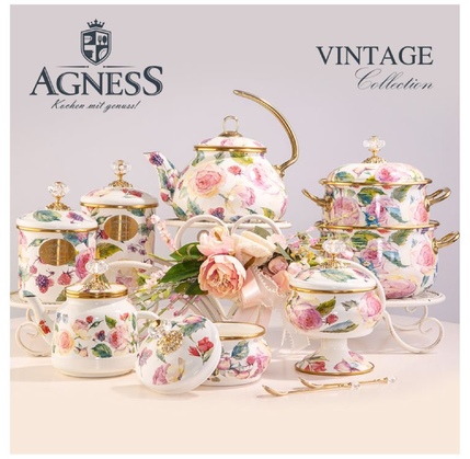 Dəm çaydanı Agness Vintage 1,0 l