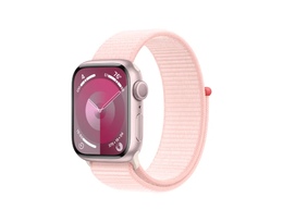 Smart saat Apple Watch Series 9 GPS, 45mm Pink Aluminum Сase With Light Pink Sport Loop (MR9J3QI/A)