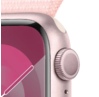 Smart saat Apple Watch Series 9 GPS, 45mm Pink Aluminium Case with Light Pink Sport Loop (MR9J3QR/A)