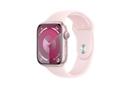Smart saat Apple Watch Series 9 GPS, 45mm Pink Aluminum Case With Light Pink Sport Band S/M (MR9G3QI/A)