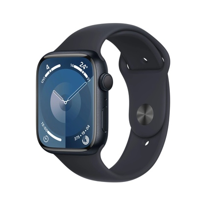 Smart saat Apple Watch Series 9 GPS, 41mm Midnight Aluminium Case with Midnight Sport Band - S/M (MR8W3QI/A)