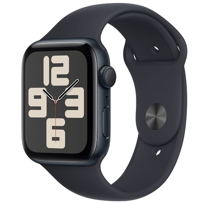 Smart saat Apple Watch SE GPS Gen.2, 40mm Midnight Aluminium Case With Midnight Sport Band S/M (MR9X3QI/A)