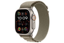 Öncədən sifariş Smart saat Apple Watch Ultra 2 GPS + Cellular, 49mm Titanium Case With Olive Alpine - M (MREY3RB/A)