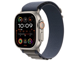 Smart saat Apple Watch Ultra 2 GPS + Cellular, 49mm Titanium Case with Blue Alpine - M (MREP3RB/A)
