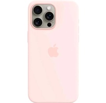 Çexol Apple iPhone 15 Pro Silicone Case with MagSafe Light Pink (MT1F3ZM/A)