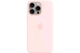 Çexol Apple iPhone 15 Pro Silicone Case with MagSafe Light Pink (MT1F3ZM/A)
