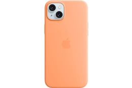 Çexol Apple iPhone 15 Silicone Case with MagSafe Orange Sorbet (MT0W3ZM/A)