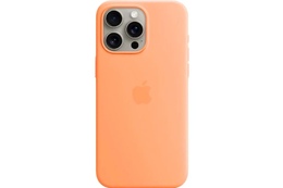 Çexol Apple iPhone 15 Pro Max Silicone Case with MagSafe Orange Sorbet (MT1W3ZM/A)