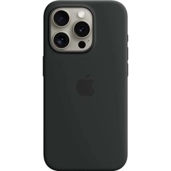 Çexol Apple iPhone 15 Pro Max Silicone Case with MagSafe Black (MT1M3ZM/A)
