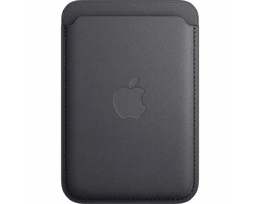 Kartlar üçün çexol Apple FineWoven Wallet with MagSafe Black (MT2N3ZM/A)