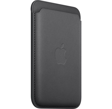 Kartlar üçün çexol Apple FineWoven Wallet with MagSafe Black (MT2N3ZM/A)